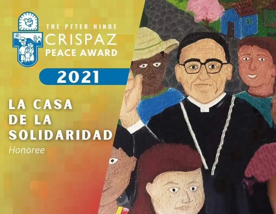 2021 CRISPAZ Peace Award graphic