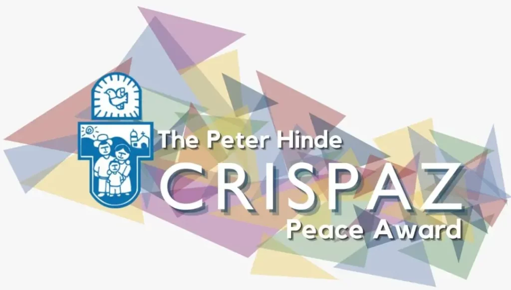 The Peter Hinde CRISPAZ Peace Award graphic